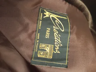 Abrigo Mouton Marrón