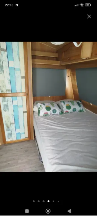 Caravana 750kg con Mover y Ficha Verde