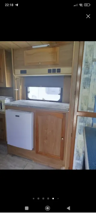 Caravana 750kg con Mover y Ficha Verde