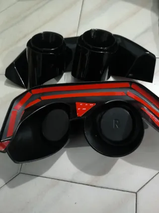 Embellecedores Tubo Escape Audi Negro Brillante