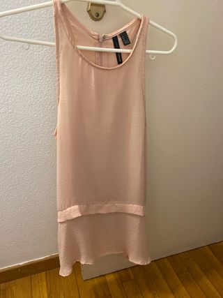 Blusa Mango Rosa Talla S