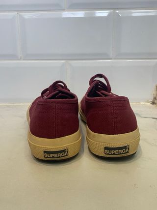 Zapatillas Superga Burdeos Talla 36