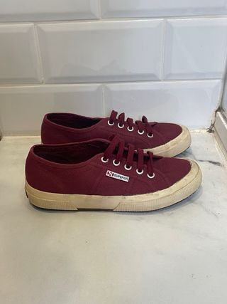 Zapatillas Superga Burdeos Talla 36