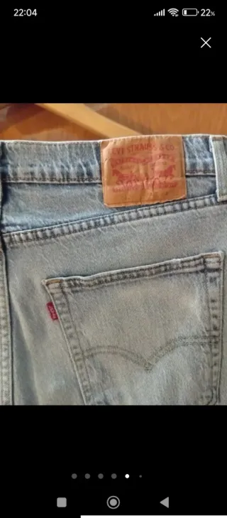 Pantalón vaquero Levi's hombre