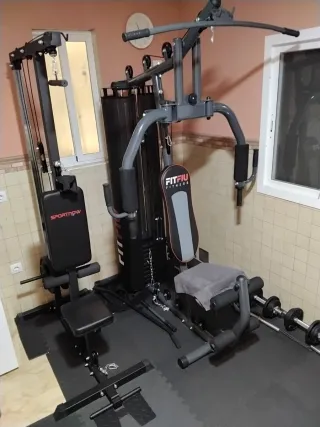 Equipo de gimnasio: Mancuernas y barras