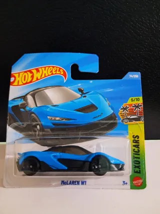 Hot Wheels McLaren W1 Azul 74/250