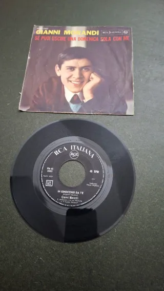 Vinile 45 giri Gianni Morandi In ginocchio da te