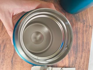 Set Termos Comida MAXSO Azul y Gris