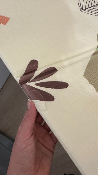 Alfombra infantil acolchada plegable