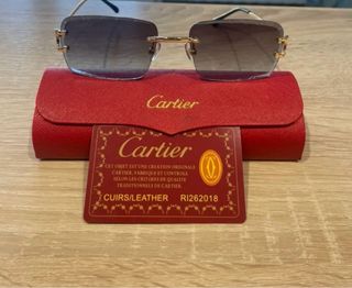 Occhiali Cartier Montatura Oro e Neri