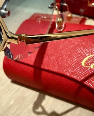 Occhiali Cartier Montatura Oro e Neri