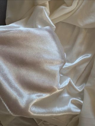 Vestido Sycowo Paris blanco fruncido