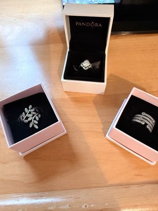 Anillo Pandora plata