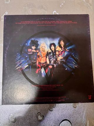 Mötley Crüe - Shout At The Devil Vinile Originale