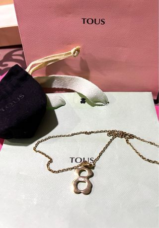 Packaging de Tous//colgante oso y cadena color oro