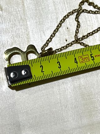 Packaging de Tous//colgante oso y cadena color oro