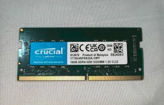 Memoria RAM Crucial 16GB DDR4 3200MHz SODIMM
