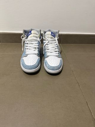 Sneakers Jordan Air 1 Blu e Bianco