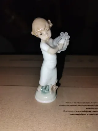 Figuras porcelana Mirete niñas música
