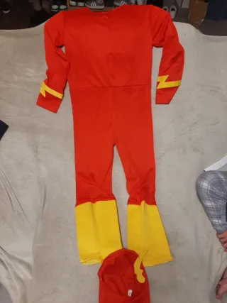 Costume Carnevale Flash 10-12 anni