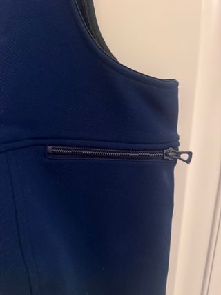 Salopette sci vintage Ellesse blu