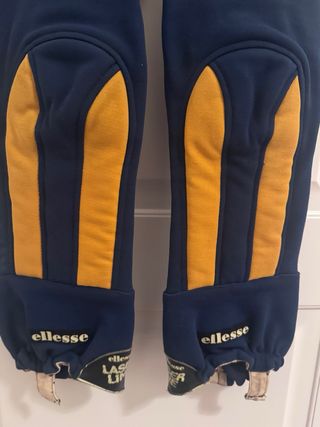 Salopette sci vintage Ellesse blu