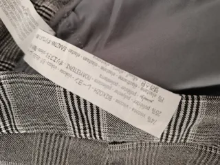 Pantalón de mujer a cuadros
