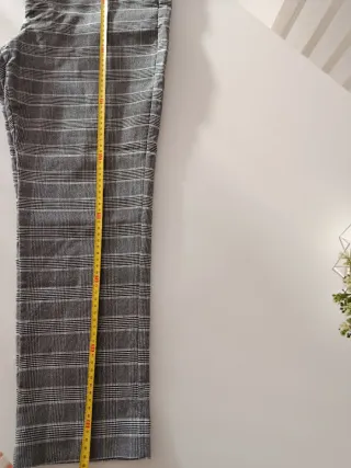 Pantalón de mujer a cuadros