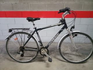 Bicicleta de paseo negra talle grande