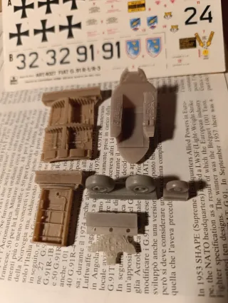 Fiat G-91 Esci 1:48 + Dettaglio