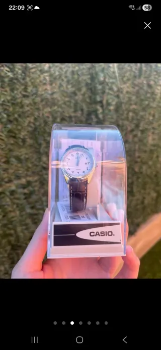 Casio MTP esfera árabe nuevo