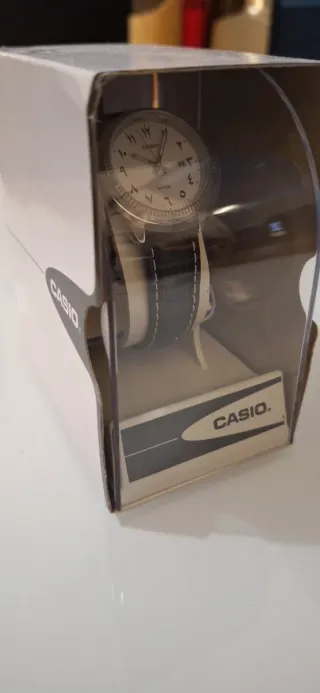 Casio MTP esfera árabe nuevo