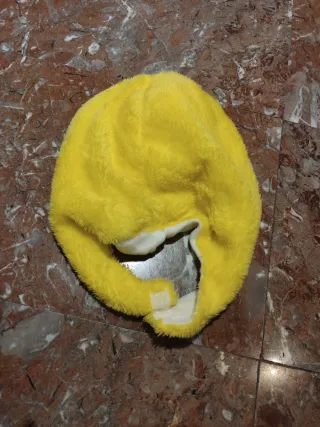 Disfraz de pollo amarillo