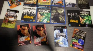 Súper lote x9 cajas y manuales PS2 PAL España 10€
