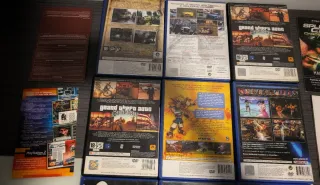 Súper lote x9 cajas y manuales PS2 PAL España 10€