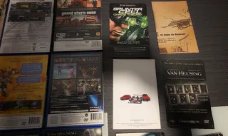 Súper lote x9 cajas y manuales PS2 PAL España 10€