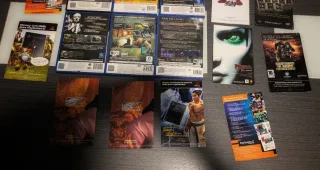Súper lote x9 cajas y manuales PS2 PAL España 10€