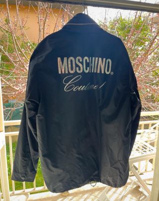 Giacca Moschino Couture Nera Argento