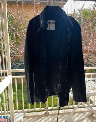 Giacca Moschino Couture Nera Argento