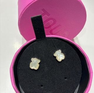 Pendientes Tous Oso Nacar Facetado
