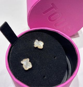 Pendientes Tous Oso Nacar Facetado