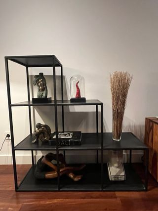 Estantería Escalera Negra