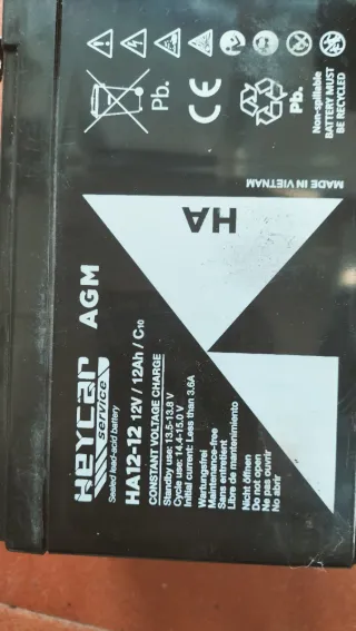 Batería Heycar 48V 1000W Patinete Eléctrico