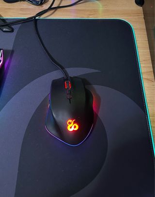 Ratón Gaming Newskill Negro