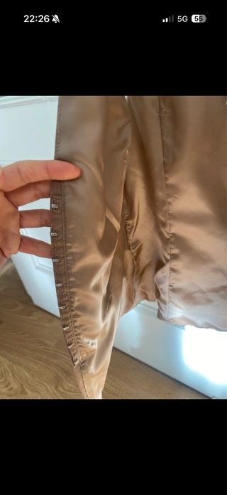 Chaleco Zara Beige Talla S