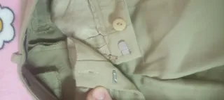 Pantalones mujer beige