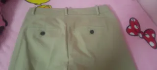 Pantalones mujer beige