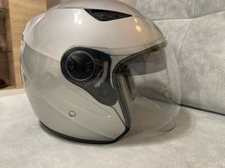 Casco Jet Fidji Plata