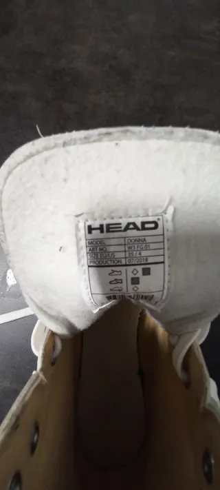 Patines de Hielo Head Blancos
