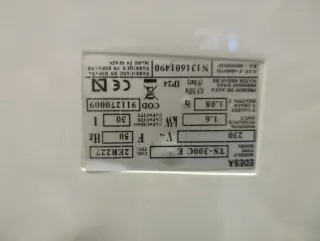 Termo Eléctrico Edesa 30L